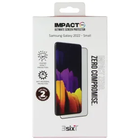 3SIXT ImpactZero Ultimate Screen Protector for Samsung Galaxy S22 - 2 Pack Screen Safety Coating