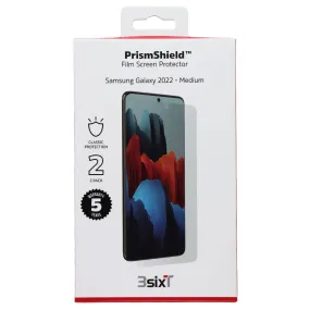 3SIXT PrismShield Film Screen Protector for Samsung Galaxy S22  (Plus) - 2 Pack Screen Armor Pro Ultra Plus Screen Care Max Plus