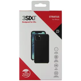 Hand Feel Edge Reinforced 3SIXT Stratus Series Case for Apple iPhone 11 Pro Max - Black