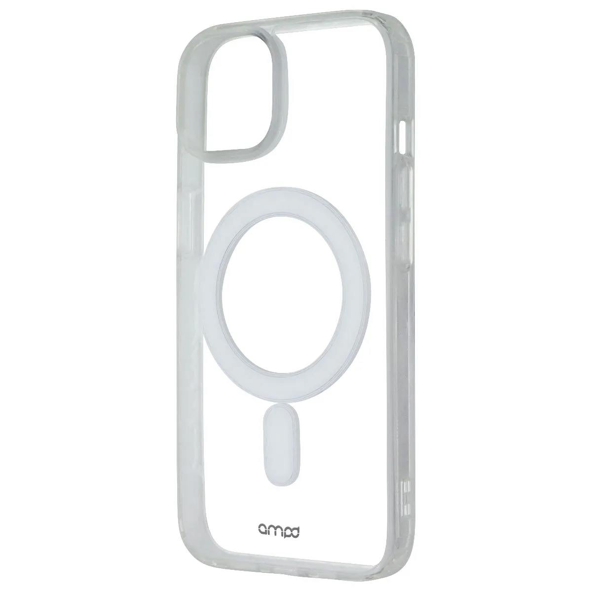 Ampd Impact Drop Series Case for MagSafe for Apple iPhone 14 - Clear Durable Design Texture
