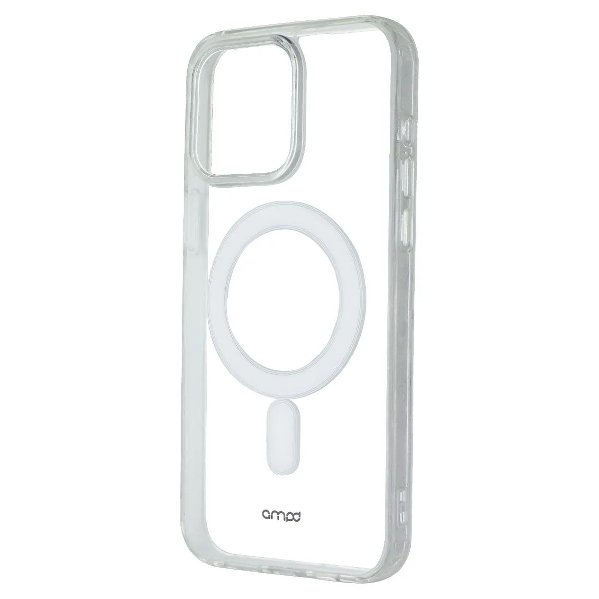 AMPD Impact Drop Series Case for MagSafe for Apple iPhone 15 Pro Max - Clear Hybrid Look Port Protection