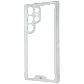 Ampd Impact Drop Series Case for Samsung Galaxy S24 Ultra - Crystal Clear Non slip grip Comfort grip design