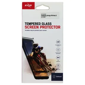 Screen Protection Film Screen Defense Pro Elite ZIZO Tempered Glass for Samsung Galaxy Amp Prime 2 / J3 (2017)