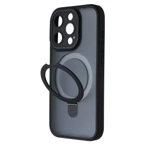 Comfort Finish Layer MyBat Pro Shade Series Case for MagSafe for Apple iPhone 15 Pro - Black