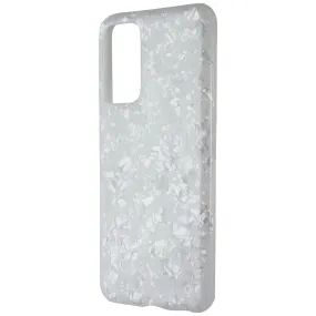 Quikcell Icon Mother of Pearl Case for Samsung Galaxy A03s - Pearl Premium Style