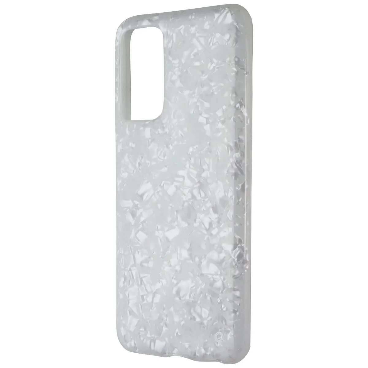 Quikcell Icon Mother of Pearl Case for Samsung Galaxy A03s - Pearl Premium Style