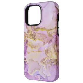 Mybat Pro Fuse Series MagSafe Case for Apple iPhone 14 Pro Max - Purple Marble Colorful Finish