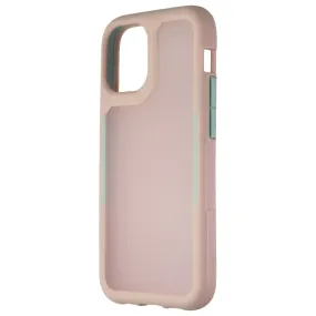 Scratch Barrier Trendy Design Griffin Survivor Endurance Case for Apple iPhone 12 mini - Pink/Sky Blue