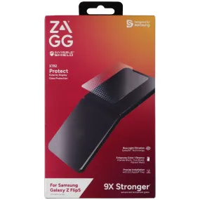 ZAGG InvisibleShield (Glass XTR2) Screen Protector for Samsung Galaxy Z Flip5 Screen Protector Ultra Elite Plus