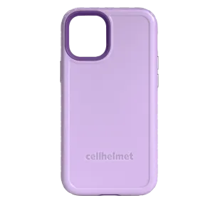 Dual Layer Case for Apple iPhone 12 Mini | Lilac Blossom Purple | Fortitude Series Minimal Look Anti Slip