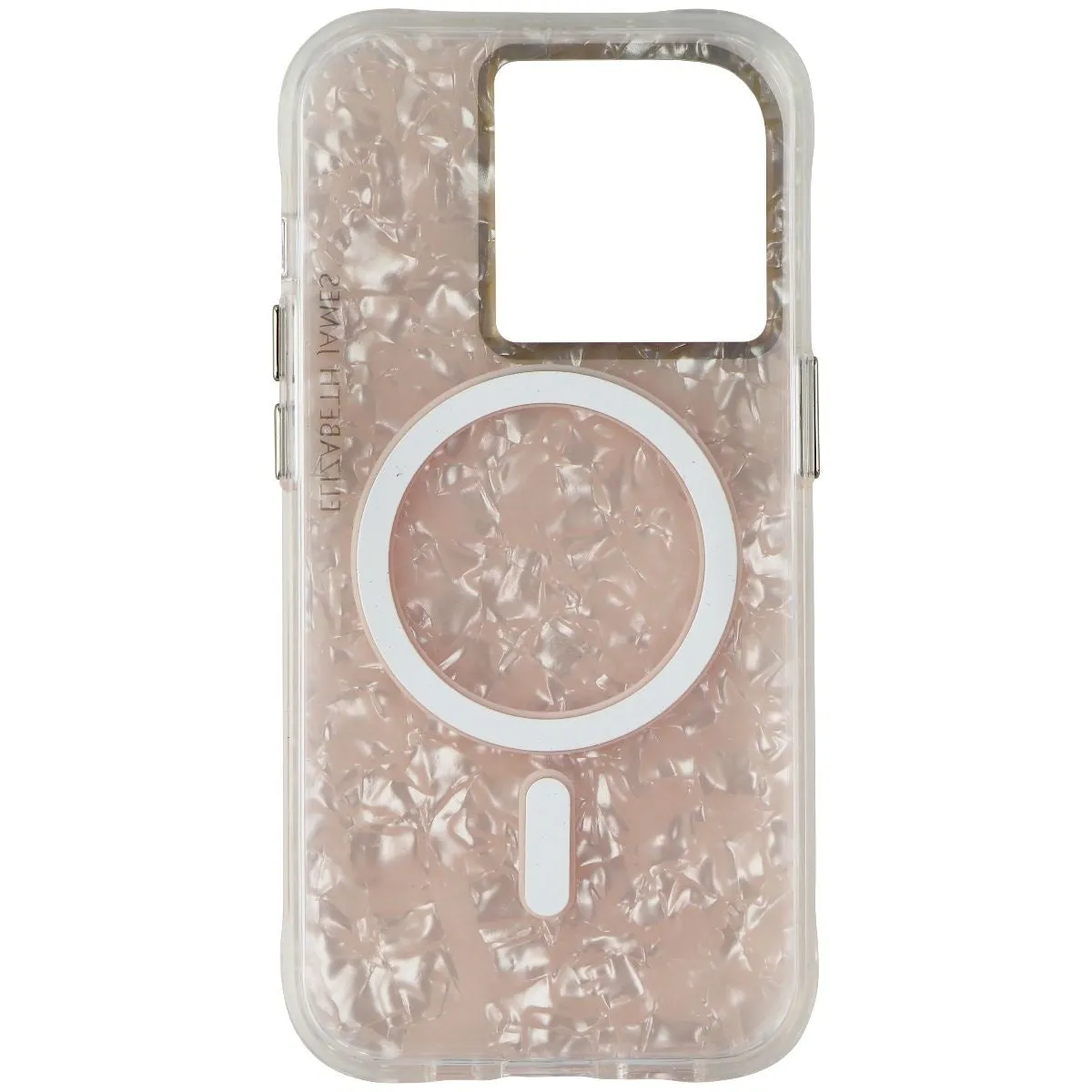 Case-Mate Elizabeth James Case for MagSafe for iPhone 14 Pro - Rose Acetate Gradient Finish