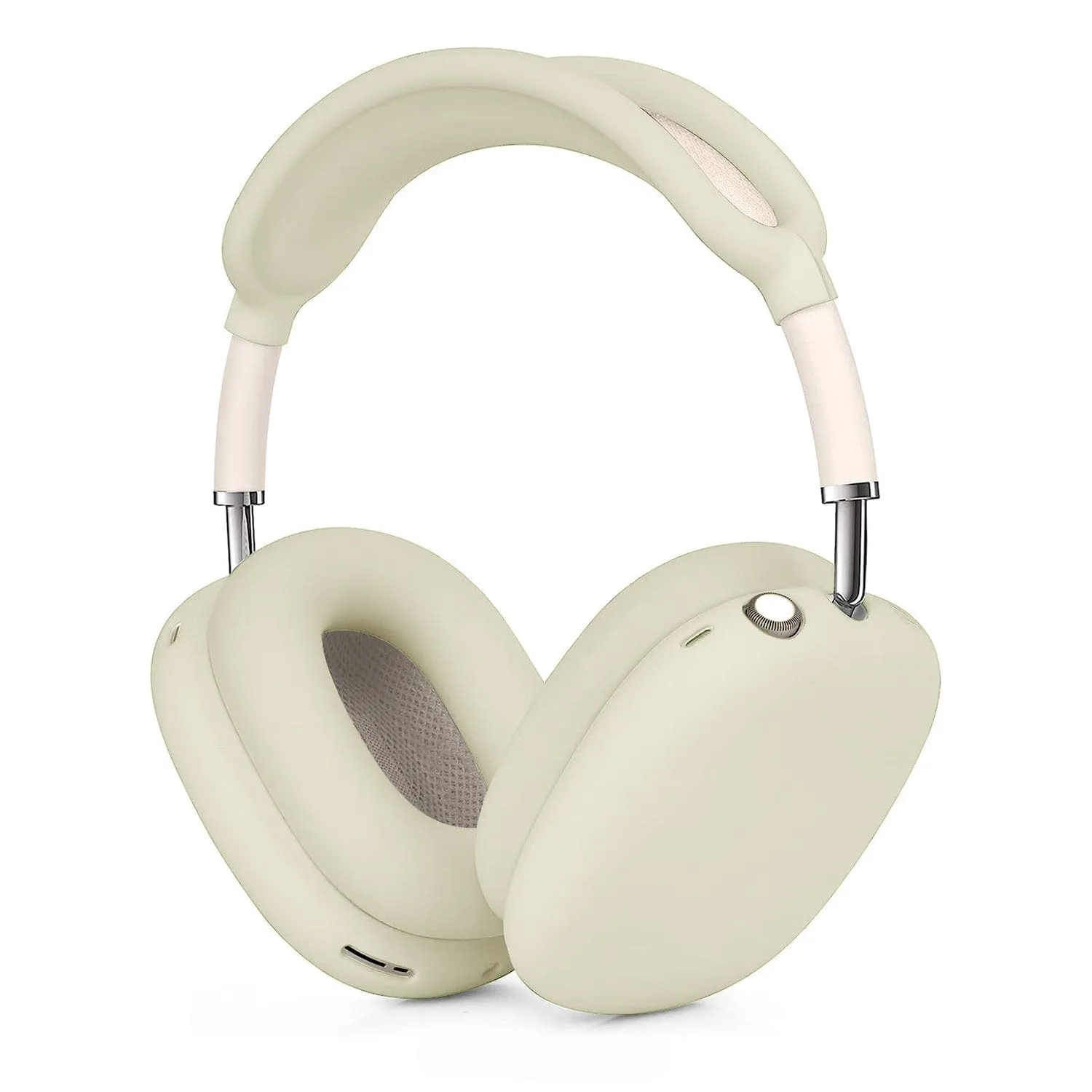 minimal airpods shell leather wrapped airpods case Apple AirPods Max Case ?C Silicone Combo Kit