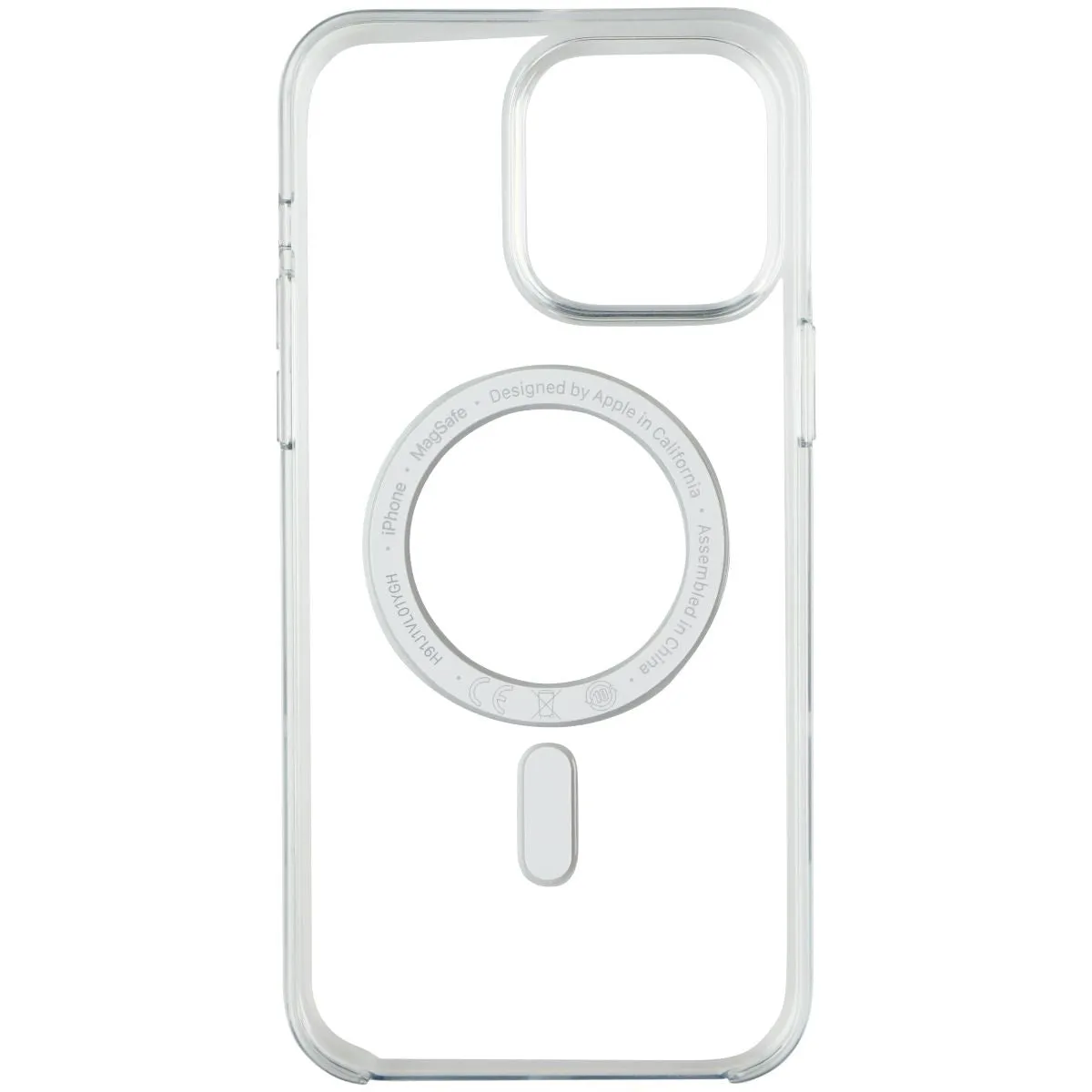 Soft Build Texture Apple Clear Case for MagSafe for iPhone 14 Pro Max - Clear