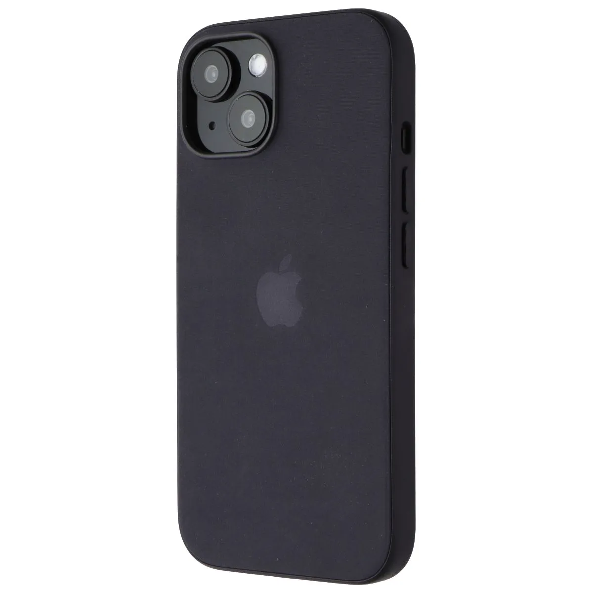 Apple FineWoven Case for MagSafe for Apple iPhone 15 - Black Rugged Detail Layer Premium Surface Texture