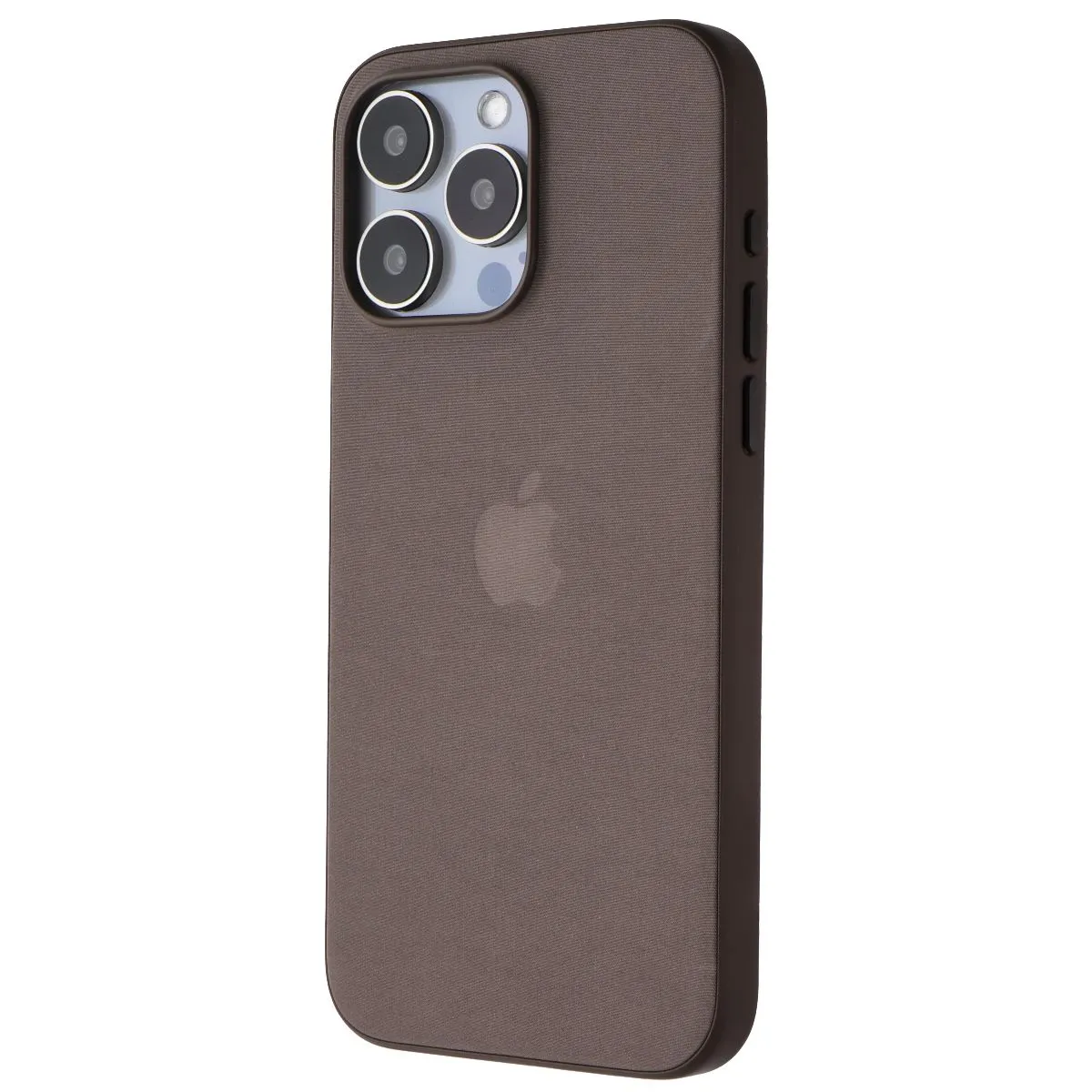 Apple FineWoven Series Case for MagSafe for Apple iPhone 15 Pro Max - Taupe Shock Resistant Build Comfort Texture Layer