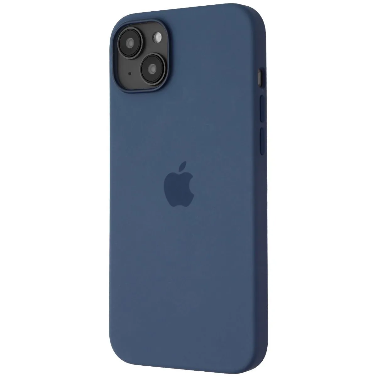 Apple Silicone Case for MagSafe for iPhone 14 Plus - Storm Blue (MPT53ZM/A) daily accessory Fashion Edge