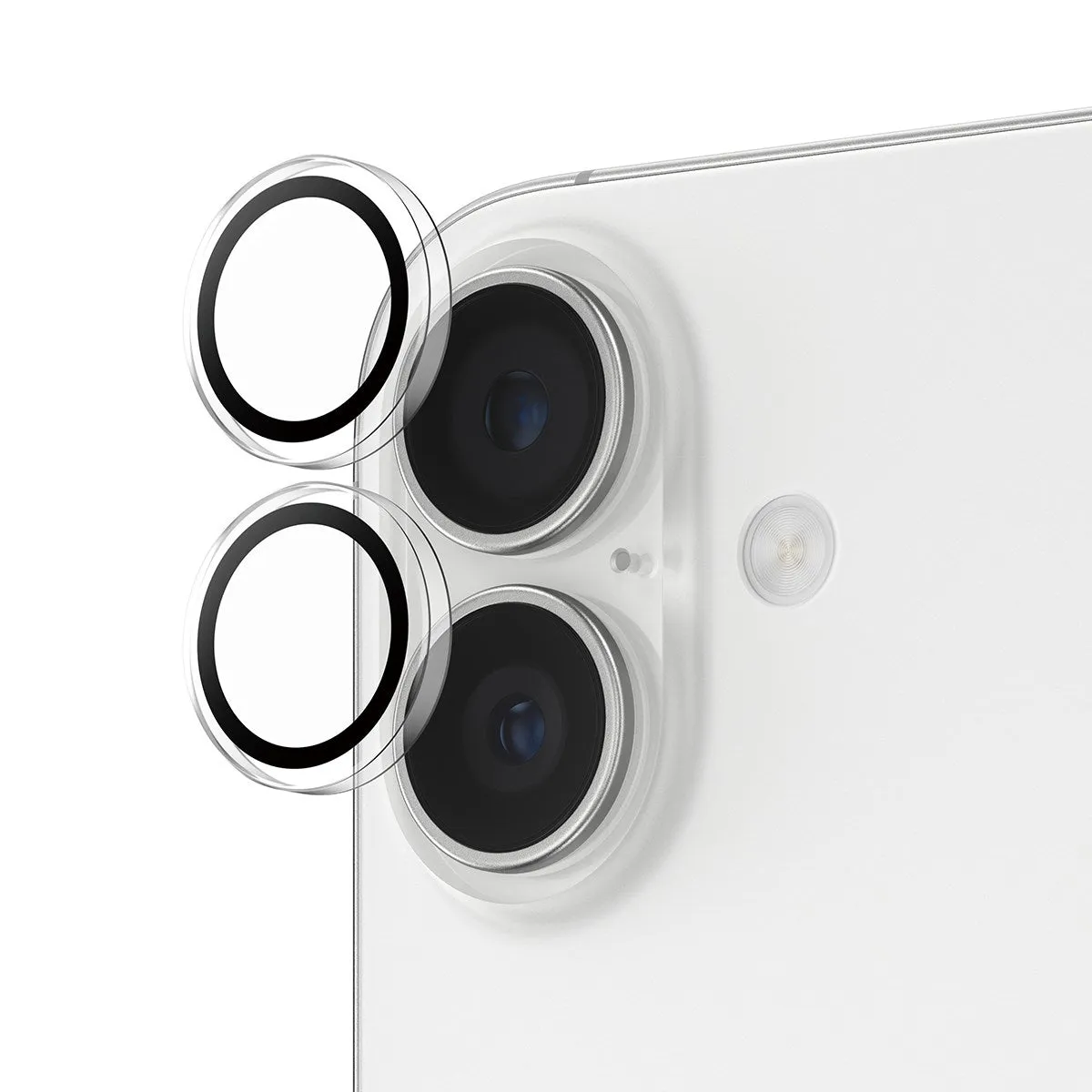 PanzerGlass? Hoops? Camera Lens Protector Transparent iPhone 17 | iPhone 16 | 16 Plus Tablet Screen minimal glare coating