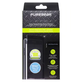 Screen Protection Ultra Elite Nano Protection Guard PureGear Privacy Steel 360 Tempered Screen Protector for Apple iPhone 16 Pro Max
