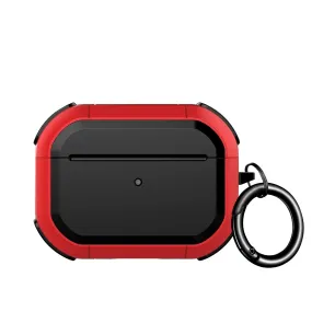 Armor Series Black Red Case - Apple AirPods Pro 2 (2nd Generation) Portable Soft Pouch