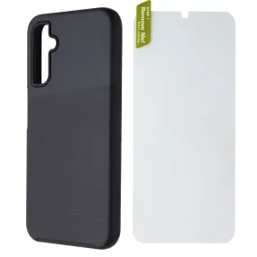 Axessorize AXS PROTech Plus Pack (Case/Screen) for Samsung Galaxy A14 5G - Black Smooth Protection