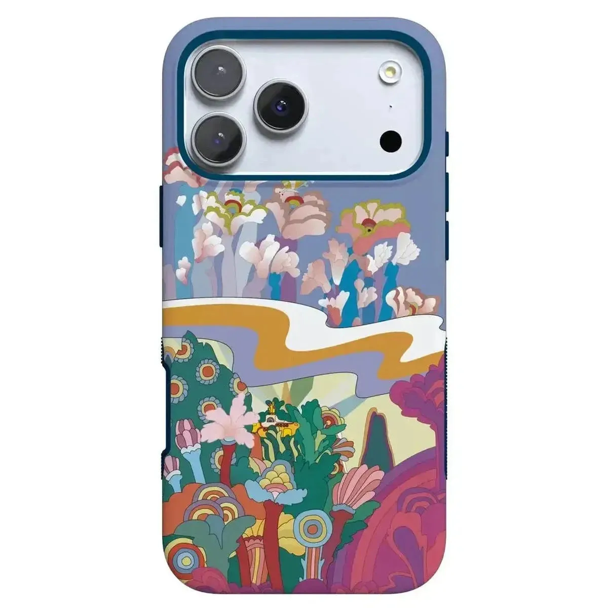 Modern Pattern Layer Beneath the Waves | The Beatles Yellow Submarine Case
