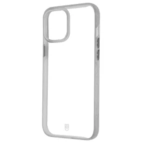 Sleek Finish Soft Grip Finish Bodyguardz Carve Series Case for iPhone 12 Pro Max - Clear