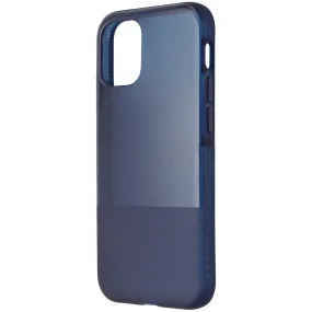 Refined Form Flexible Pattern Texture BodyGuardz Stack Flexible Gel Case for iPhone 12 mini - Navy Blue