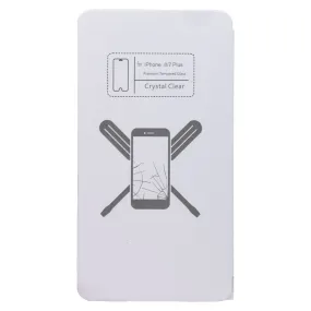 UBREAKIFIX Tempered Glass for Apple iPhone 8/7 Plus - Crystal Clear (5 PK) Tempered Glass Guard