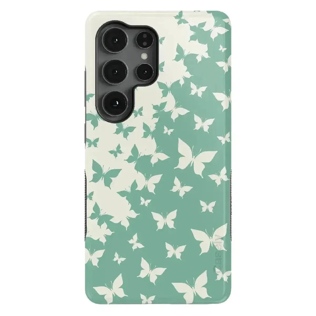 Butterfly Effect | Sage Colorblock Samsung Case Gloss Finish Design