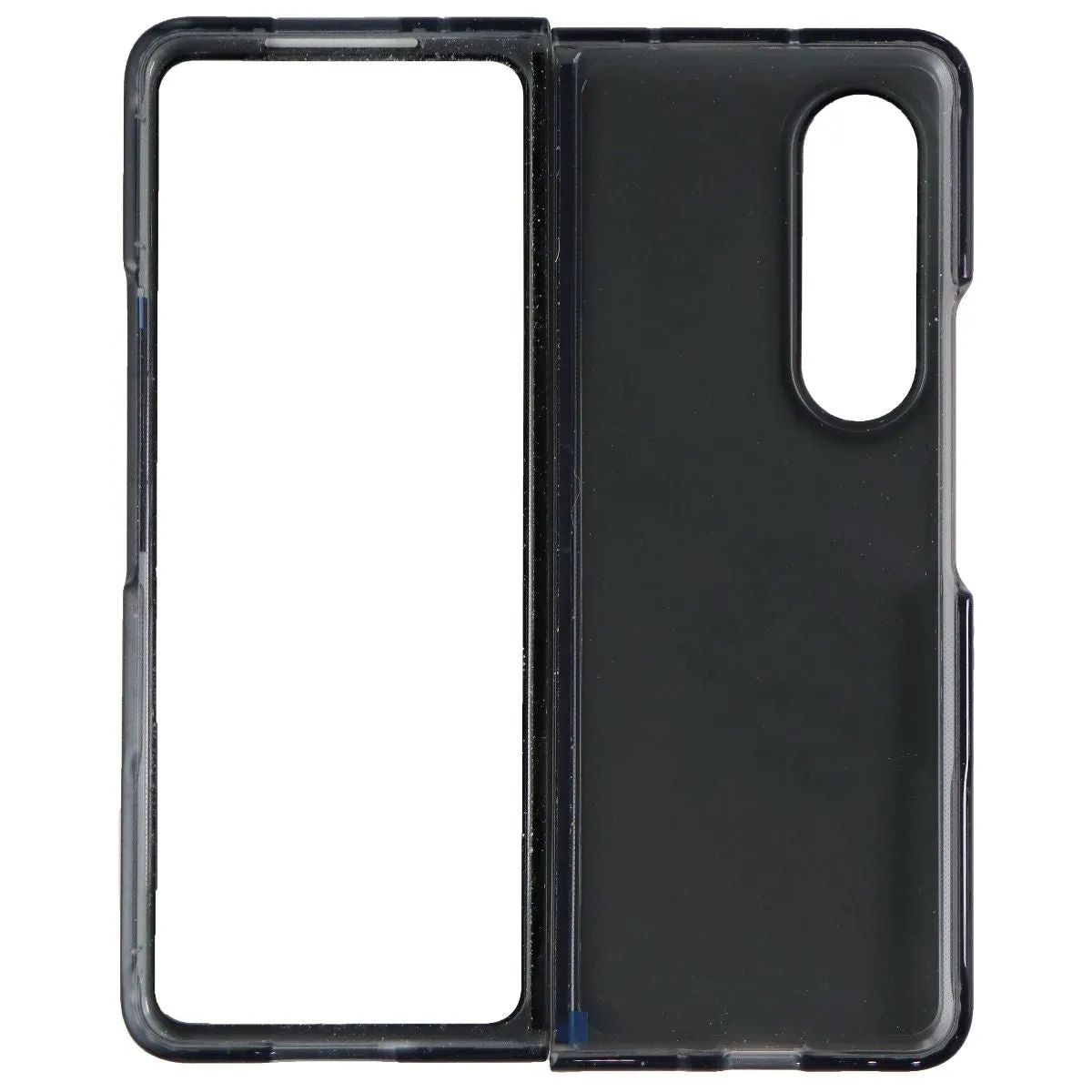 Tech21 Evo Tint Series Hardshell Case for Samsung Galaxy Z Fold3 5G - Black Stylish Layer Matte Look Design