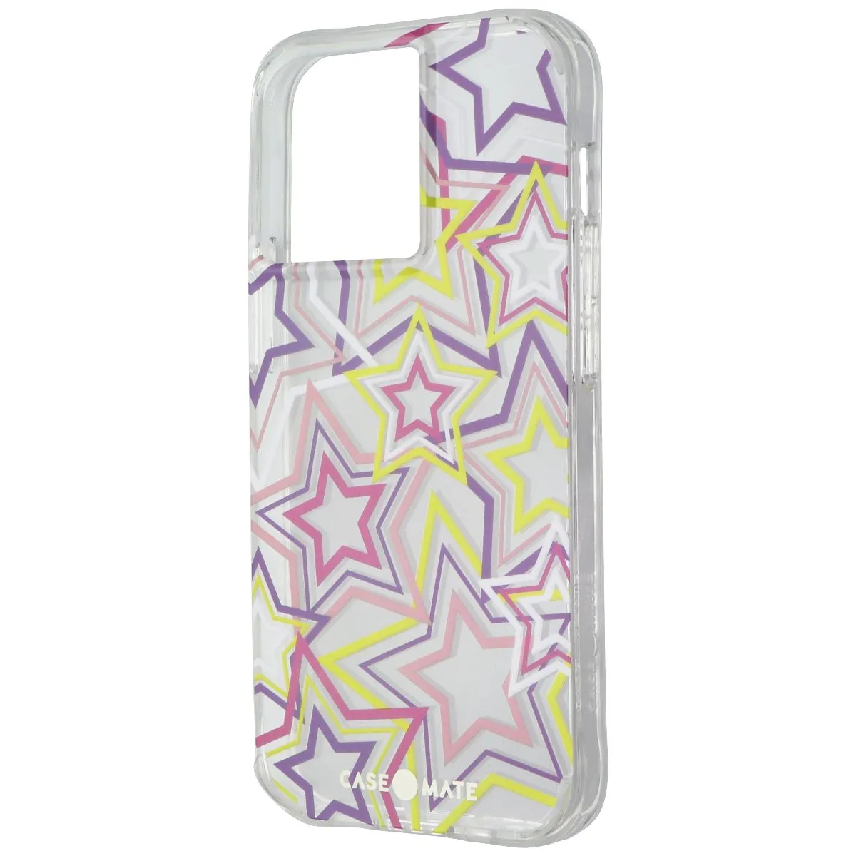 Case-Mate Tough Prints Series Hard Case for iPhone 13 Pro - Neon Stars Vibrant Finish elegant design