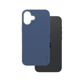 CARE by PanzerGlass? Case Blue w. MagSafe iPhone 16 Plus Protective Build Texture