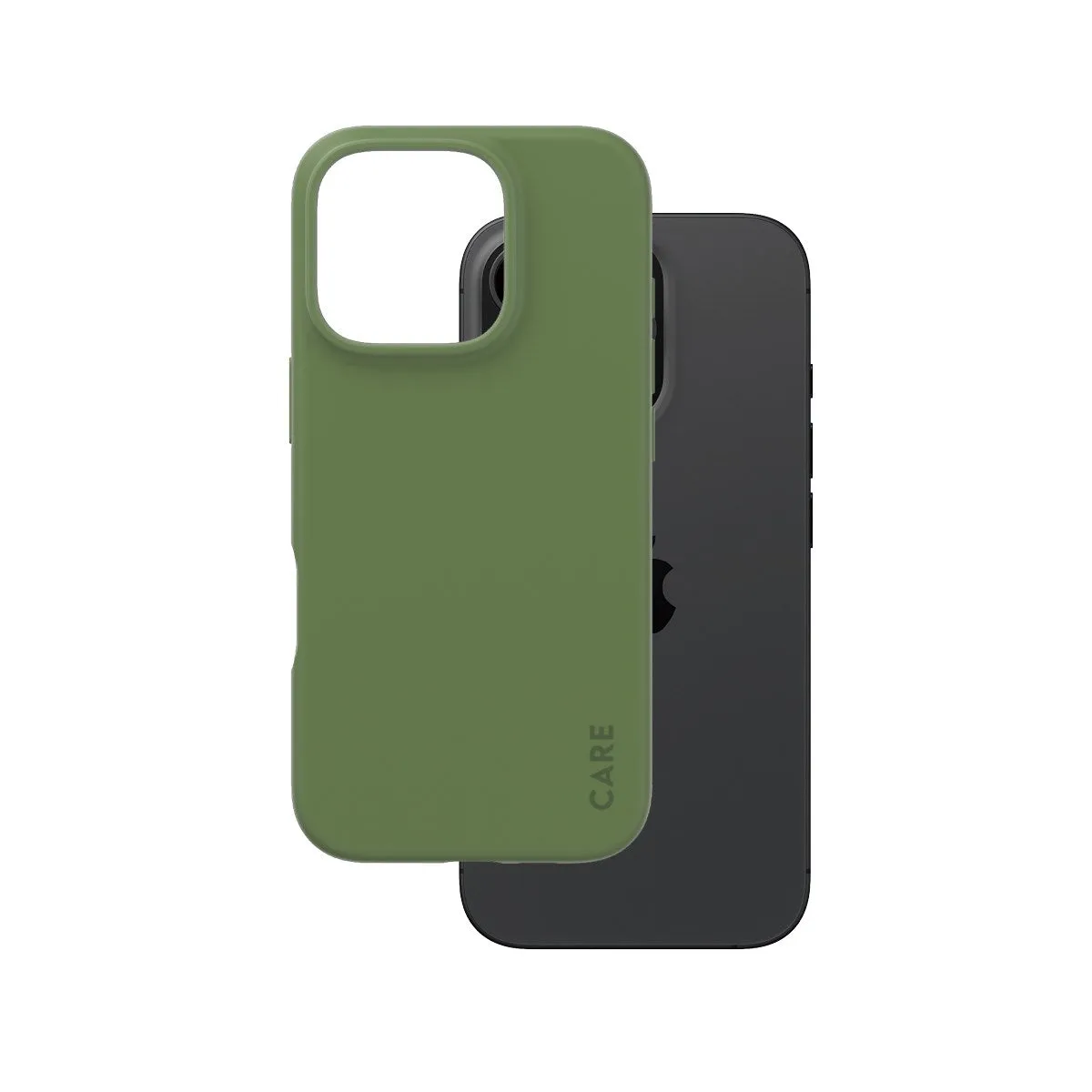 CARE by PanzerGlass? Case Green iPhone 16 Pro Shock Resistant Build
