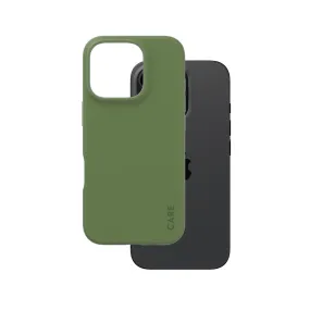 CARE by PanzerGlass? Case Green iPhone 16 Pro Shock Resistant Build