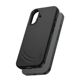 Stylish Detail simple design CARE by PanzerGlass? FLOW Case Black w. MagSafe iPhone 17