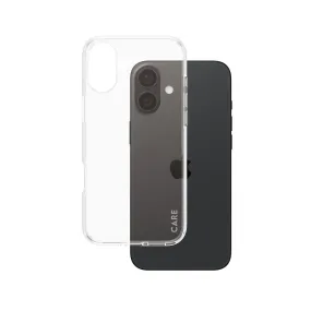 Subtle design CARE by PanzerGlass? Urban Combat Case Transparent iPhone 16 Plus