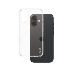 Light Form Comfort grip design CARE by PanzerGlass? Urban Combat Case Transparent iPhone 16