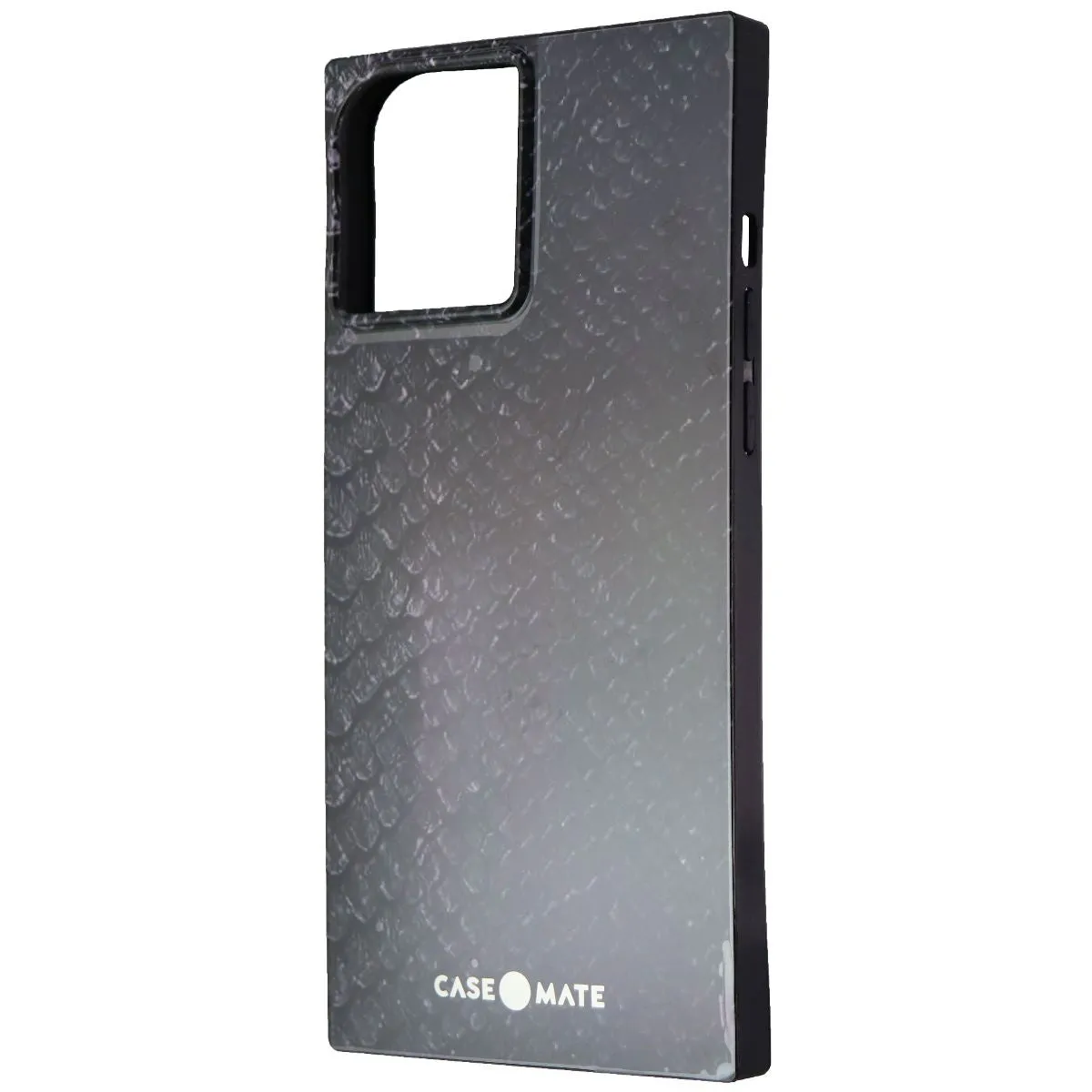 Comfort Edge Layer Durable Protection Layer Case-Mate BLOX Series Rectangular Case for iPhone 12 Pro Max - Black Snake