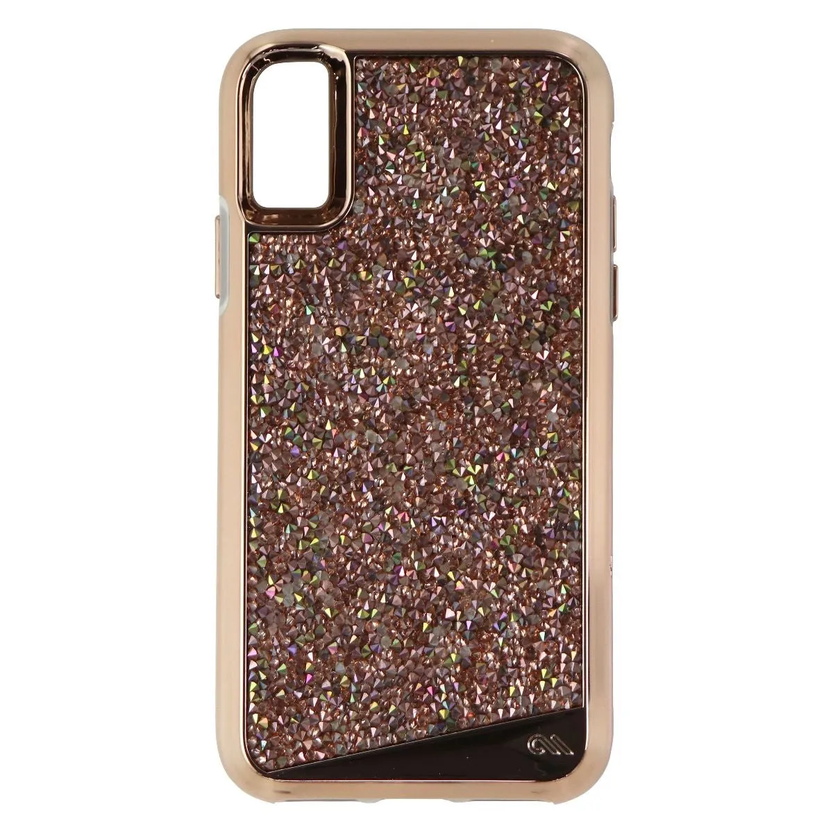 Hybrid Pattern Case-Mate Brilliance Case for Apple iPhone XS / iPhone X - Rose Gold