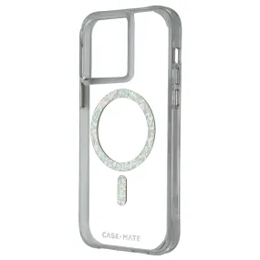 Soft Finish Layer Case-Mate Case for MagSafe for Apple iPhone 14 Pro Max - Clear Twinkle Diamond