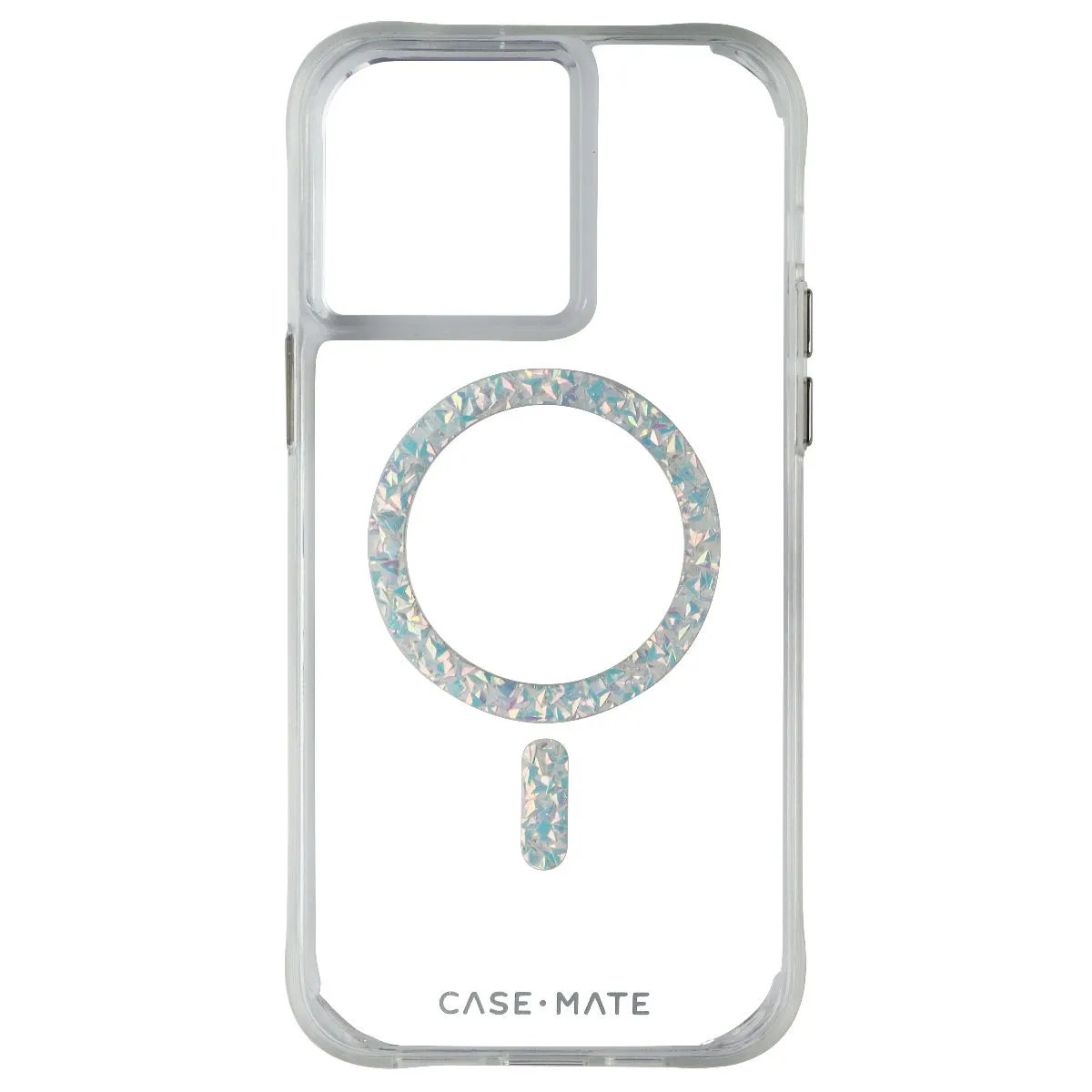 Modern Minimalism Ergonomic Shape Case-Mate Case for MagSafe for Apple iPhone 14 Pro Max - Clear Twinkle Diamond