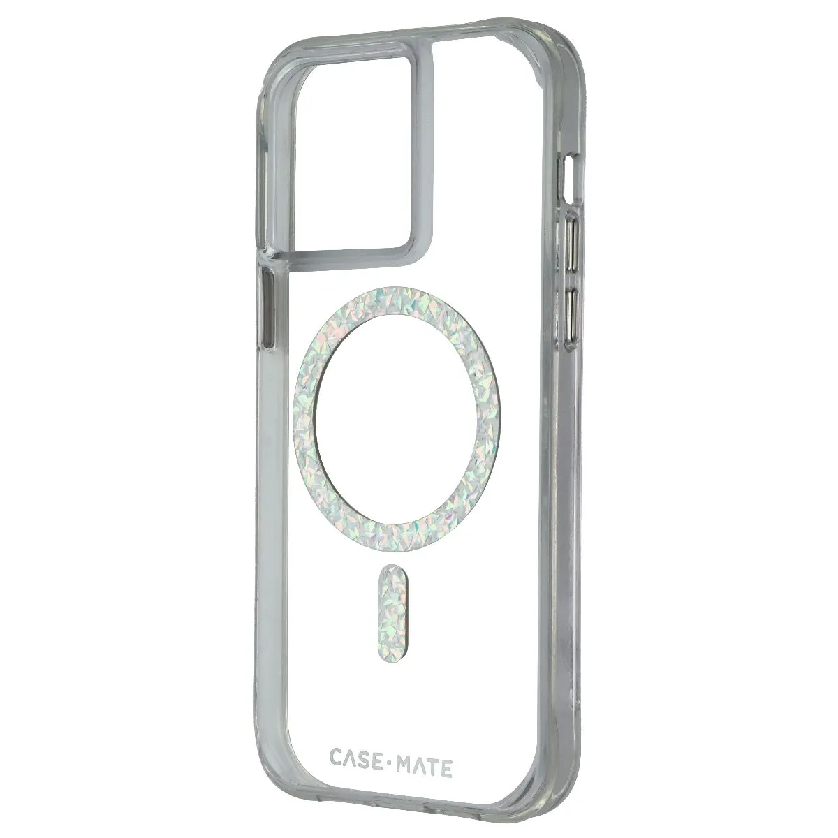 Soft Finish Layer Case-Mate Case for MagSafe for Apple iPhone 14 Pro Max - Clear Twinkle Diamond