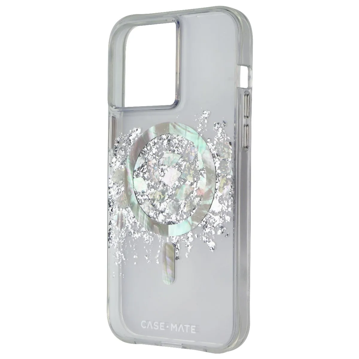 Premium Shield Elegant Style Case-Mate Crystal Series Case for MagSafe for iPhone 15 Pro Max - Touch of Pearl