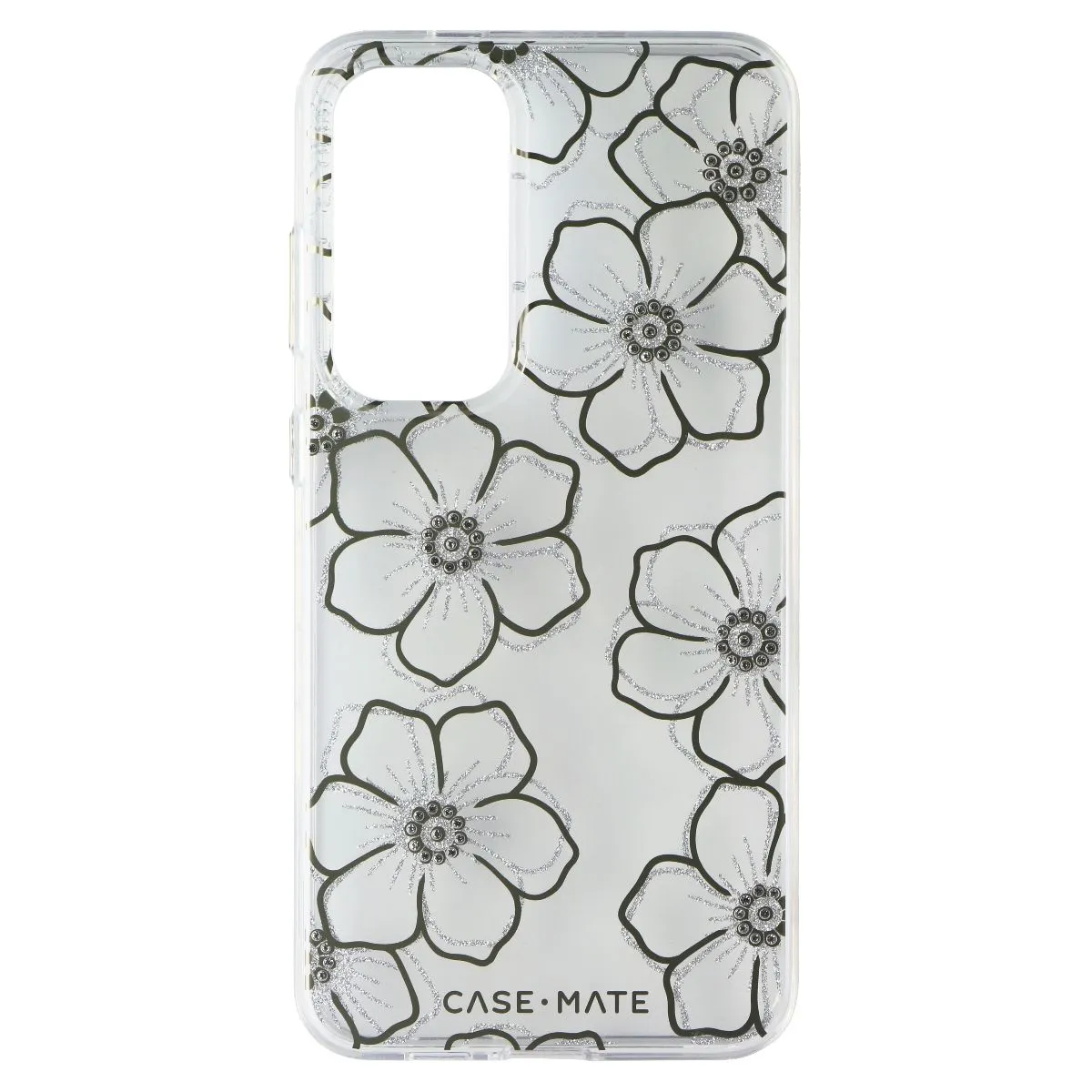 Modern Edge Layer Rugged Finish Case-Mate Hard Case for Samsung Galaxy S24  (Plus) - Floral Gems