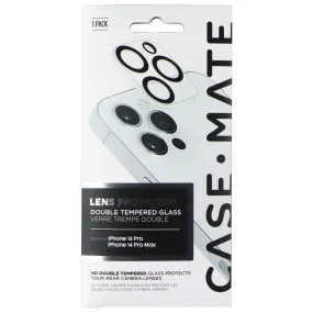 Case-Mate HD Double Tempered Glass Lens Protector for iPhone 14 Pro / 14 Pro Max Nano Guard Coating
