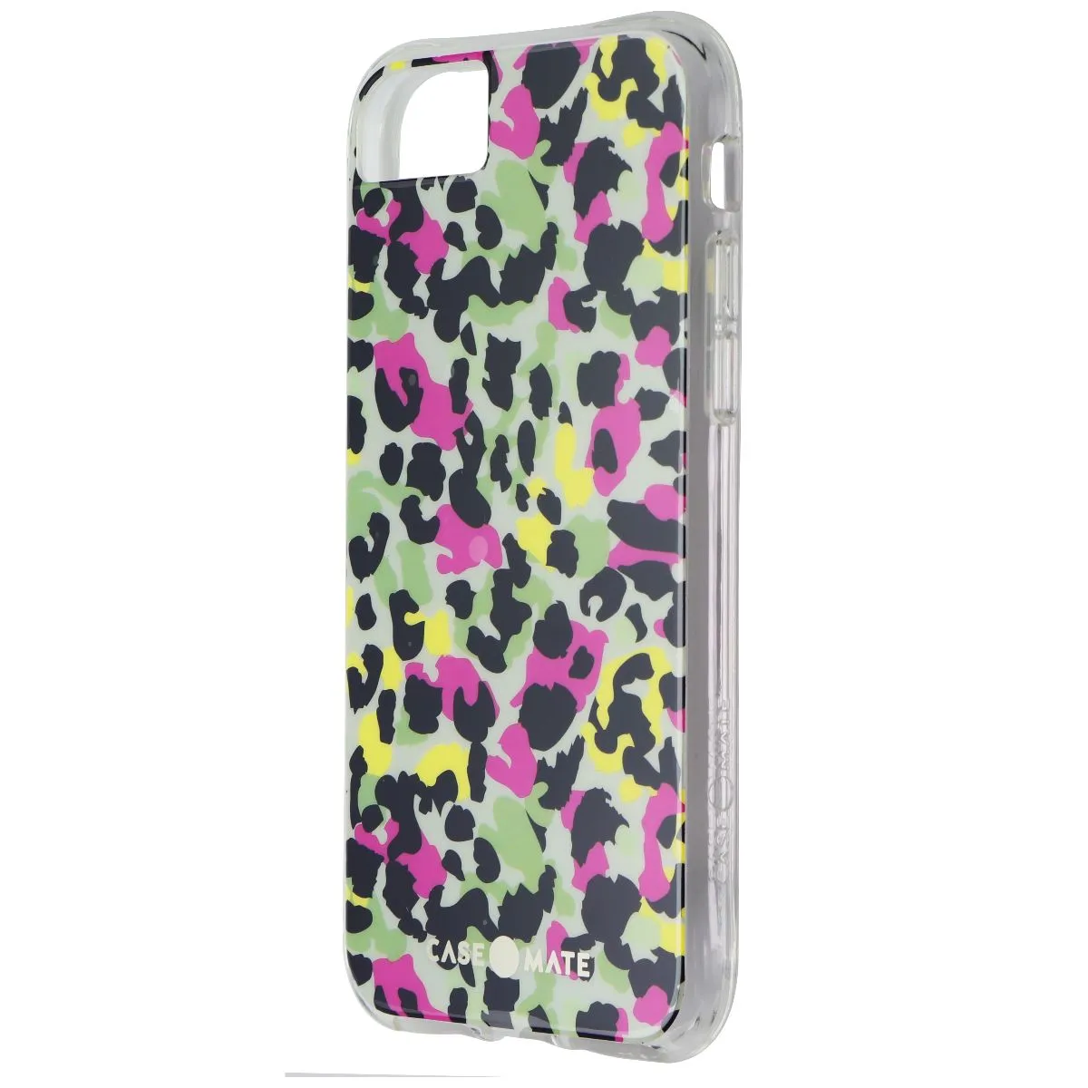 Case-Mate Prints Case for Apple iPhone SE (2nd Gen) 8 / 7 - Neon Cheetah Durable Texture Layer Hybrid Detail