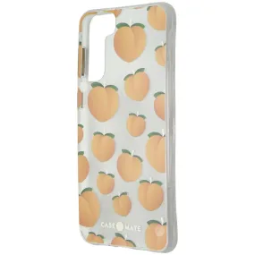 Case-Mate Prints Hardshell Case for Samsung Galaxy S21  5G - Just Peachy Shock Frame Hybrid Look