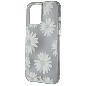 Compact Grip Flexible Pattern Case-Mate Prints Series Case for Apple iPhone 12 Pro Max - Glitter Daisies