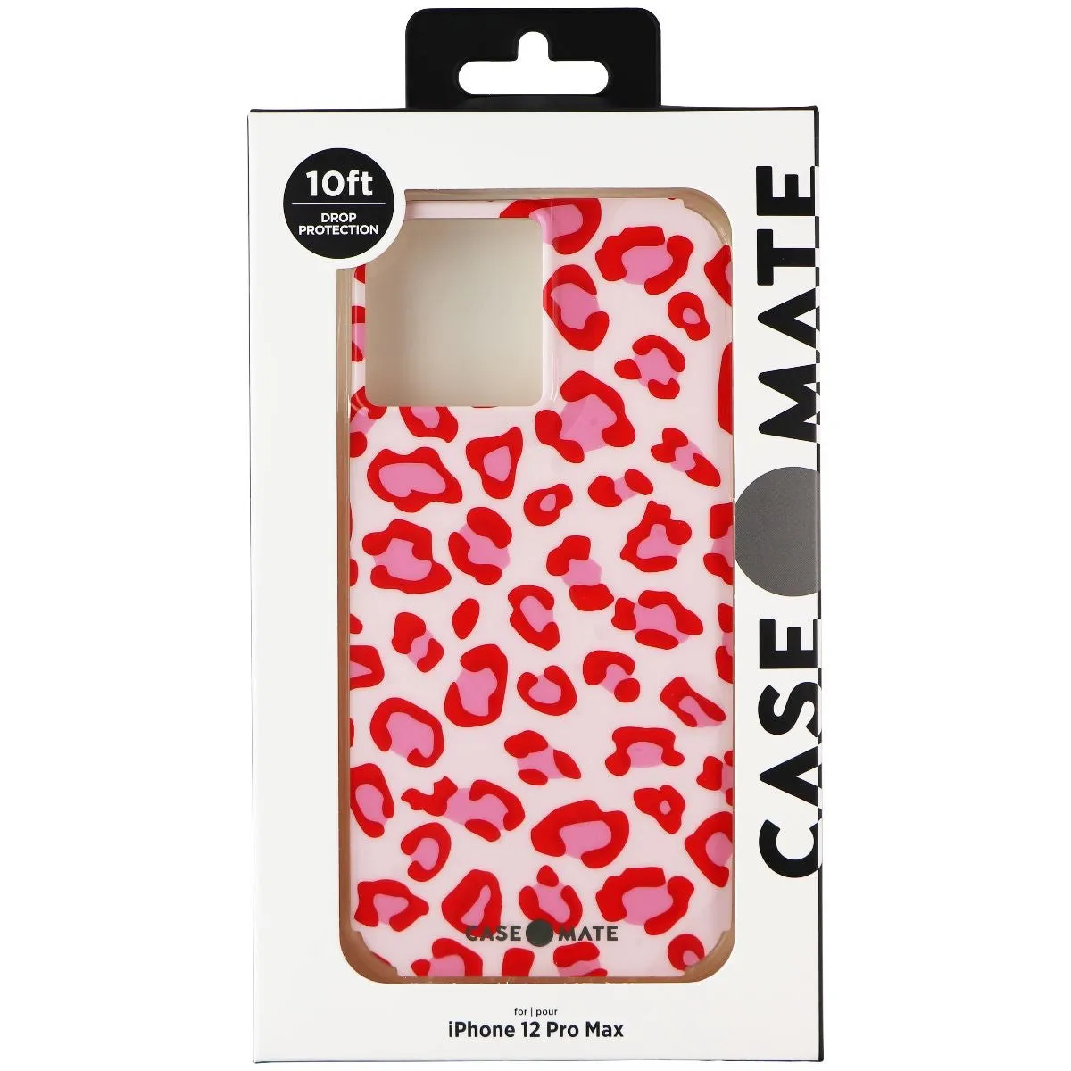 Slim Protection Case-Mate Prints Series Case for Apple iPhone 12 Pro Max - Pink Leopard