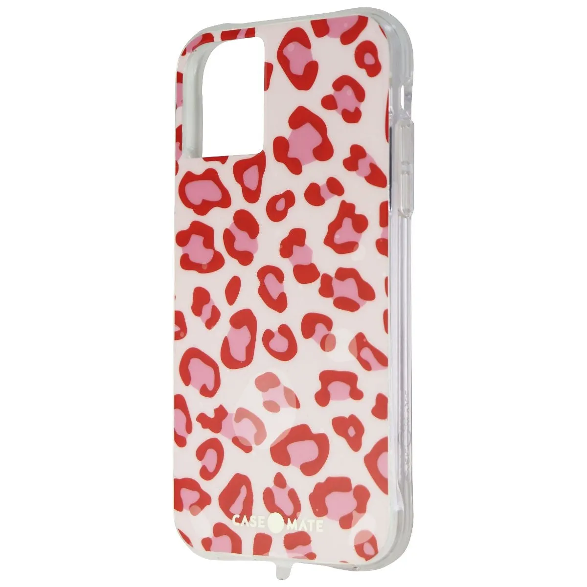 Matte Build Matte Guard Case-Mate Prints Series Case for Apple iPhone XR / iPhone 11 - Red Pink Leopard